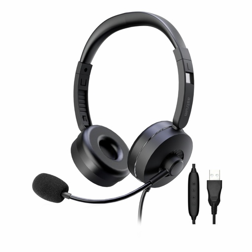 HU660 Dual Sided Headset USB with Flexible Microphone