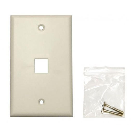 Single Port Faceplate (115x70mm)