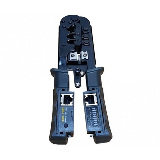 Multifunction RJ45 Crimping Tool with Built-in Wire Tester