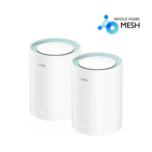 Cudy M1300 - WiFi5 AC1200 Gigabit Dual Band Mesh (2-Pack)