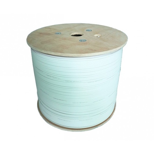 UltraLAN Fiber Bow Type Drop Cable (White) - 2 Core