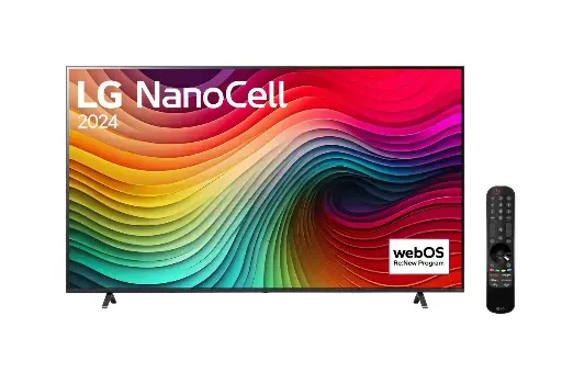 LG 75-inch NANO80 Series UHD Thin Q AI webOS Smart TV | 75NANO80T6A