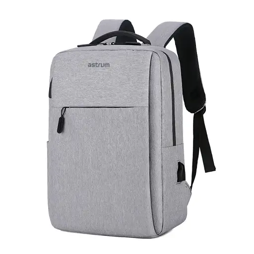 LB200 BACKPACK OXFORD 15″ USB GREY