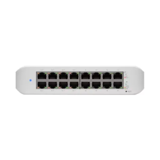 Ubiquiti UniFi Switch Lite 16 Port Gigabit 8PoE 45W | USW-Lite-16-POE