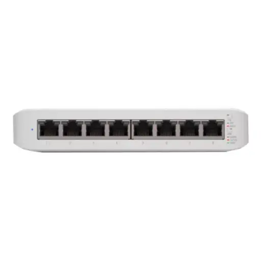 Ubiquiti UniFi Switch Lite 8 Port Gigabit 4PoE 52W | USW-Lite-8-POE