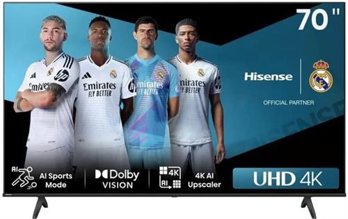 Hisense 70 inch A6N Series UHD Smart TV | 70A6N