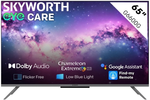 Skyworth 65 Inch UHD Google LED TV | 65G6600H