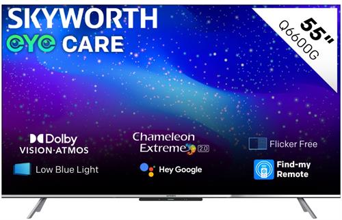 Skyworth 55 inch Q6600G Series QLED Google TV | 55Q6600G