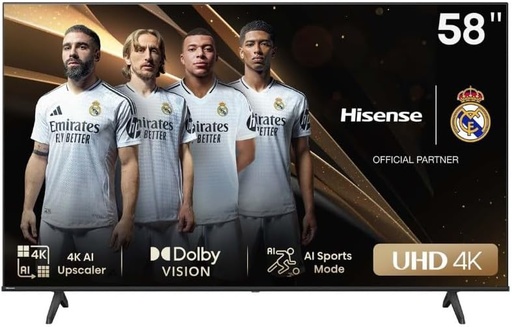 Hisense 58 inch A6N Series UHD Smart TV | 58A6N