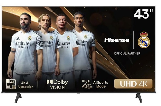 Hisense 43 inch A6N Series Direct LED UHD Vidaa Smart TV | 43A6N