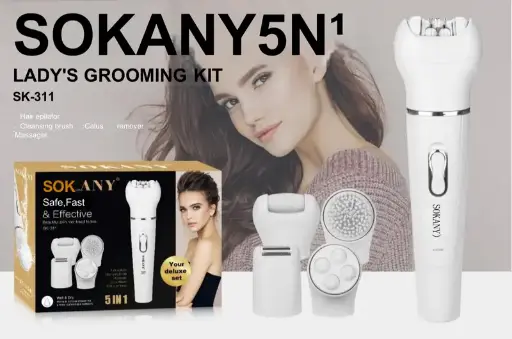 Sokany 5 In 1 Lady's Grooming Kit | CSY-SK311