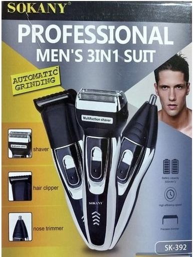 Sokany Pro Mens 3 In 1 Multi Shaver | CSY-SK-392