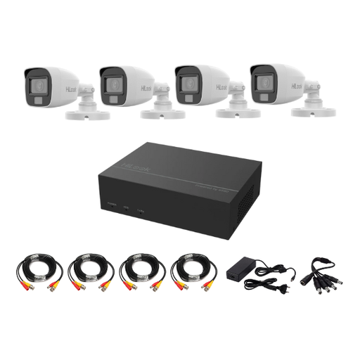  Hilook 4Ch 4x 2MP Bullet Cameras with 330GB SSD CCTV DIY | HIL-2402-330GB