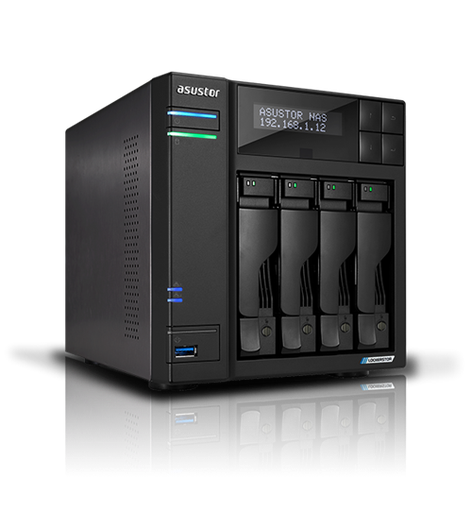 Asustor Lockerstor 4 Gen2 4 Bay NAS No Hard Drive | AS6704T