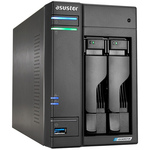 Asustor Lockerstor 2 2 Bay NAS No Hard Drive | AS6602T