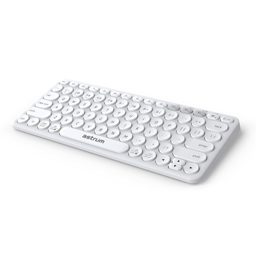 ASTRUM KEYBOARD MINI DUAL BT WL WHITE | KT200